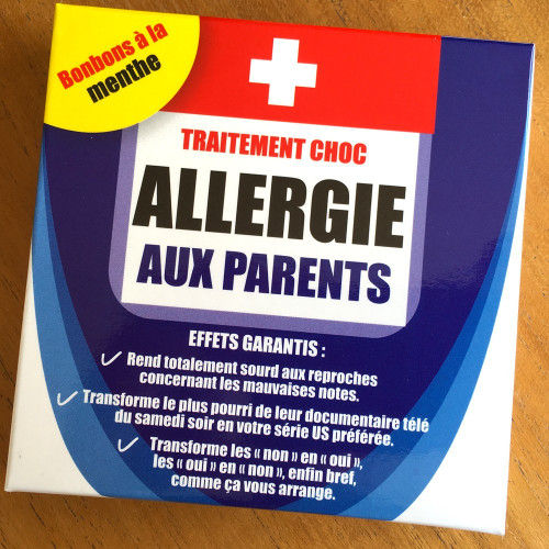 Médicament allergie aux parents