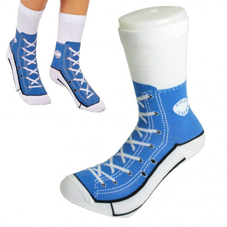 Chaussettes style basket Converse