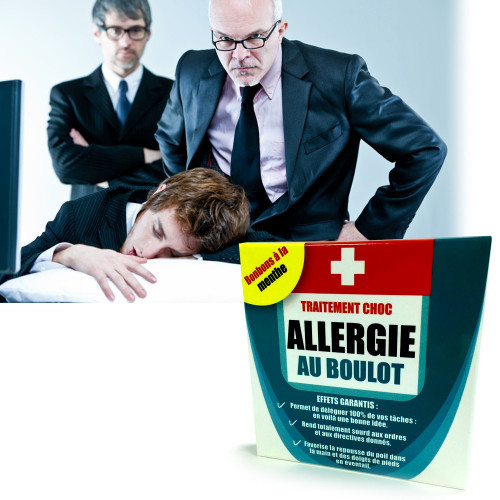 Médicament Allergie au boulot