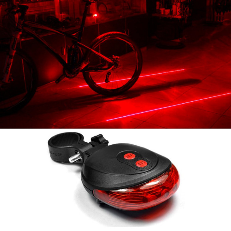 Eclairage de vélo double laser 