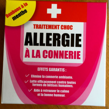 Médicament Allergie à la connerie