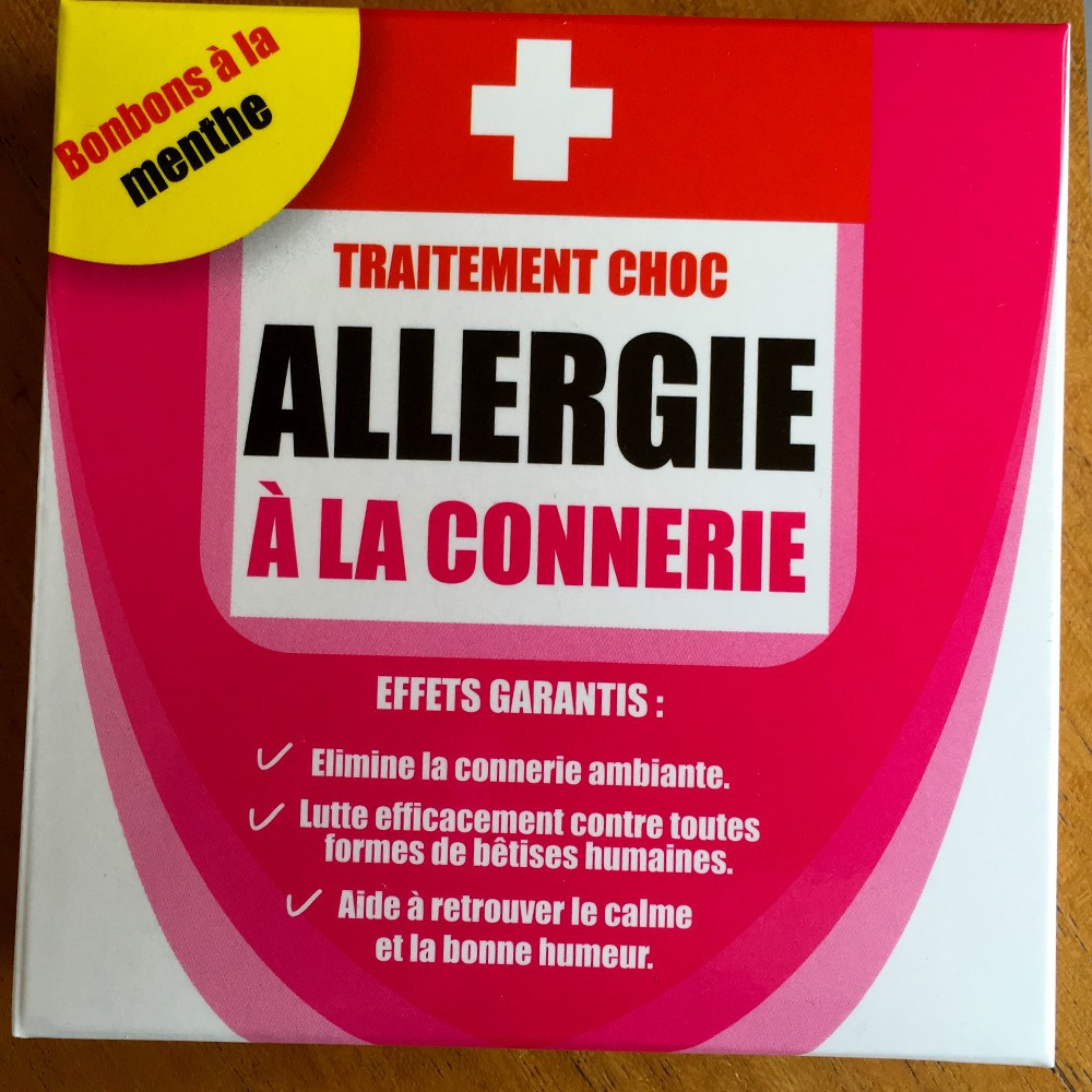 Médicament Allergie à la connerie