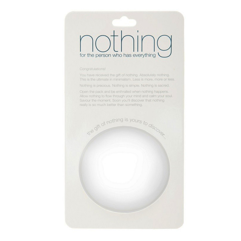 Rien nothing...