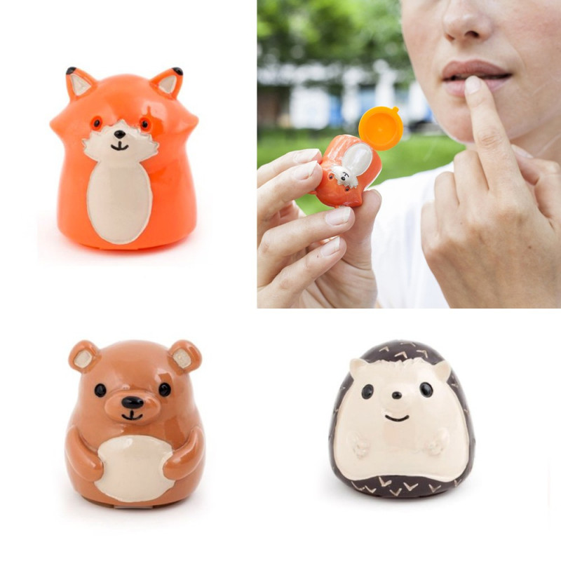 3 Gloss animaux de la forêt