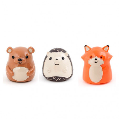 3 Gloss animaux de la forêt