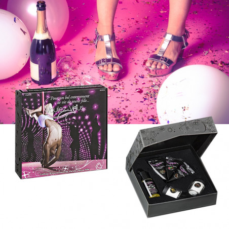 Coffret de massage Enterrement de vie de jeune fille Voulez-vous EVJF