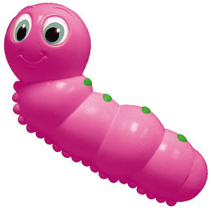 Vente Mini Wormie Pink, chenille vibrante de voyage