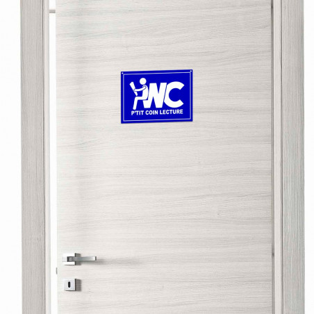 Plaque P'tit coin lecture