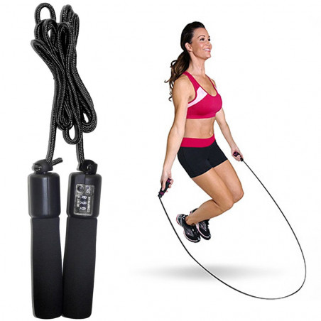 Corde à sauter avec compteur