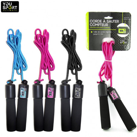 Corde à sauter avec compteur