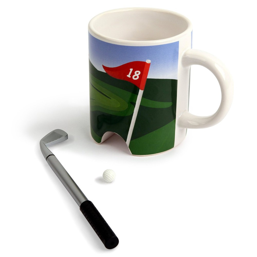 Mug Golf – Tasse avec Club Stylo et Mini Balle - Mycrazystuff
