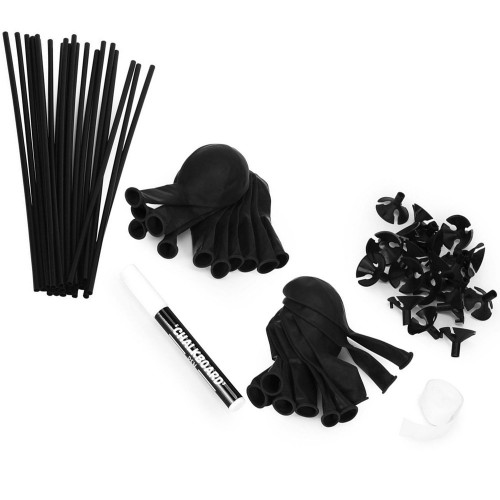 Kit Ballons Ardoises à Personnaliser – 20 Ballons avec Stylo Craie - Mycrazystuff
