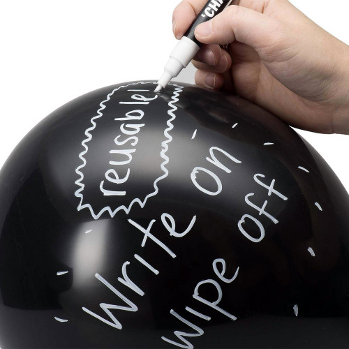 Kit Ballons Ardoises à Personnaliser – 20 Ballons avec Stylo Craie - Mycrazystuff