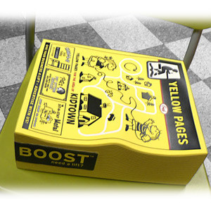 Photo Boost, le réhausseur Pages jaunes