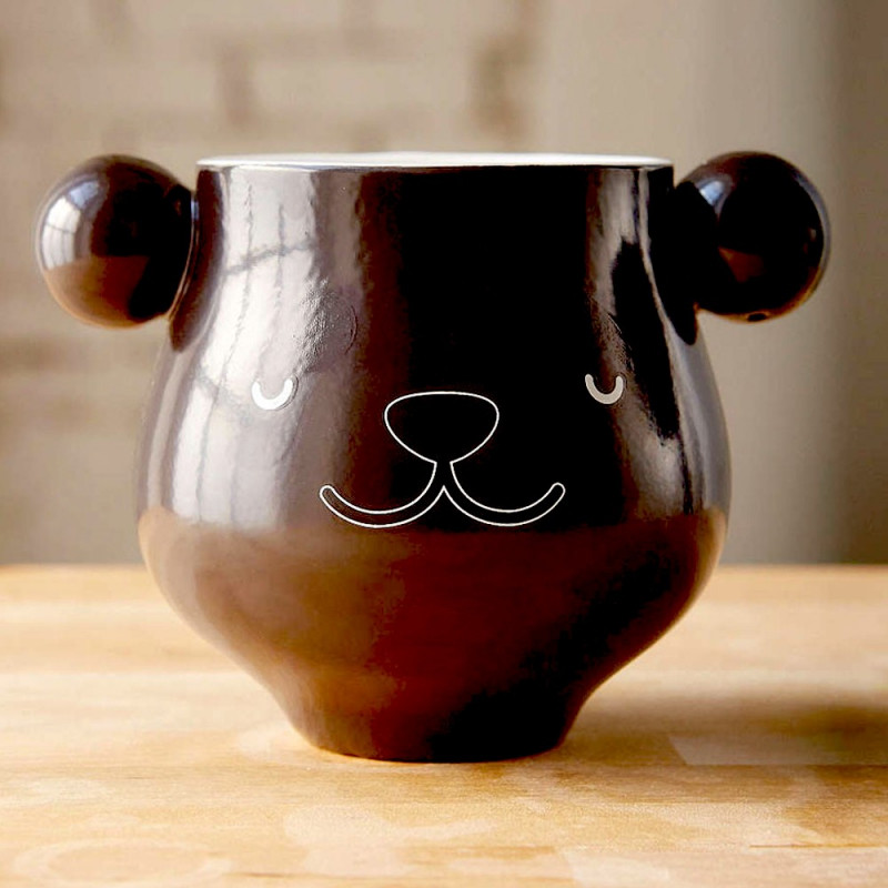 Mug panda thermoréactif