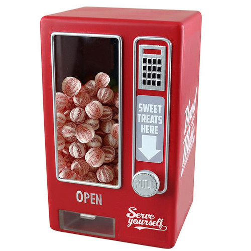 Distributeur automatique vintage de bonbons