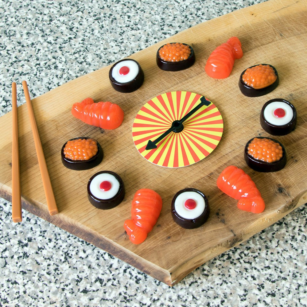 Challenge bonbons sushi