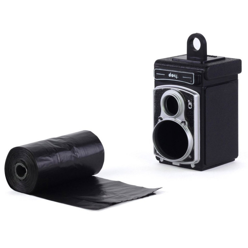 Rolldog, appareil photo distributeur de sacs pour chien