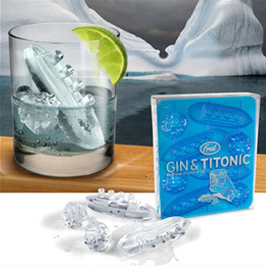 Vente Glaçons bateau Gin & Titonic