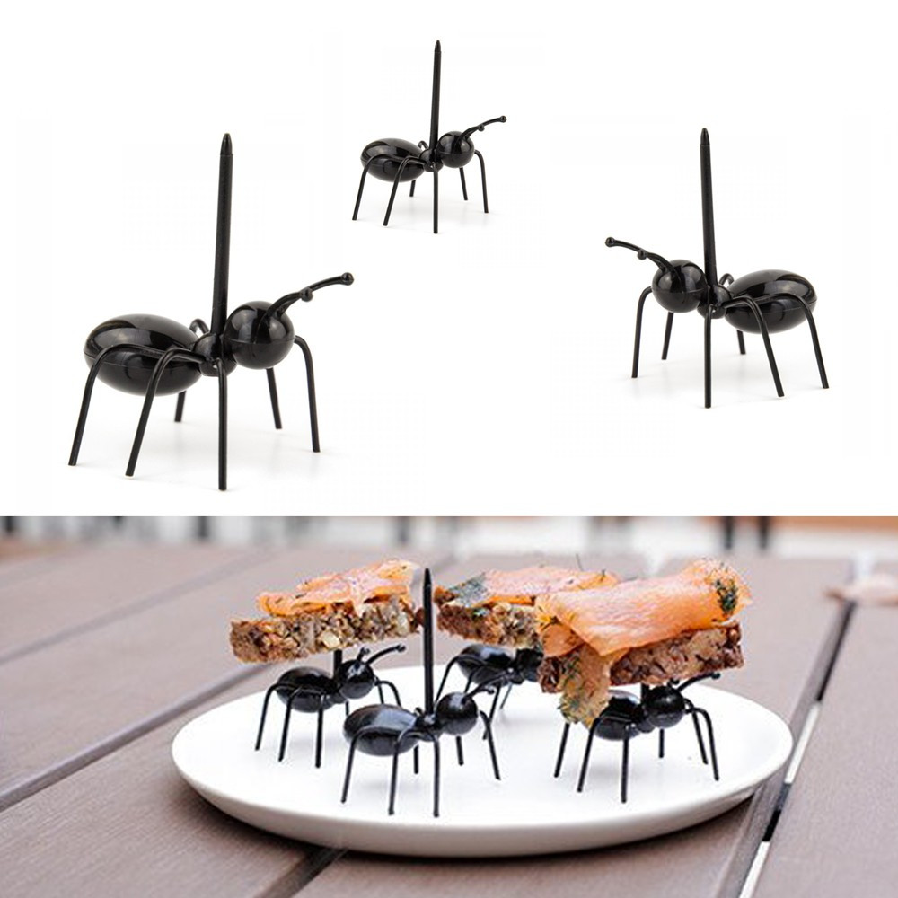 Pics Apéritif Fourmis – Set de 12 Pics Apéro Originaux - Mycrazystuff