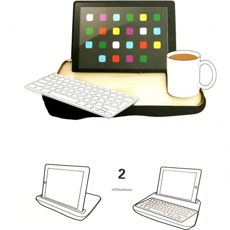 Plateau iBed support tablette en bois