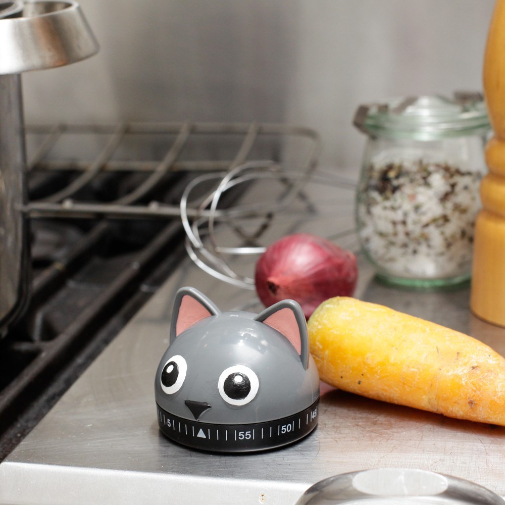 Minuteur Chat – Minuteur de Cuisine Mécanique Original - Mycrazystuff