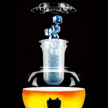 Distributeur réfrigéré à bière et boissons