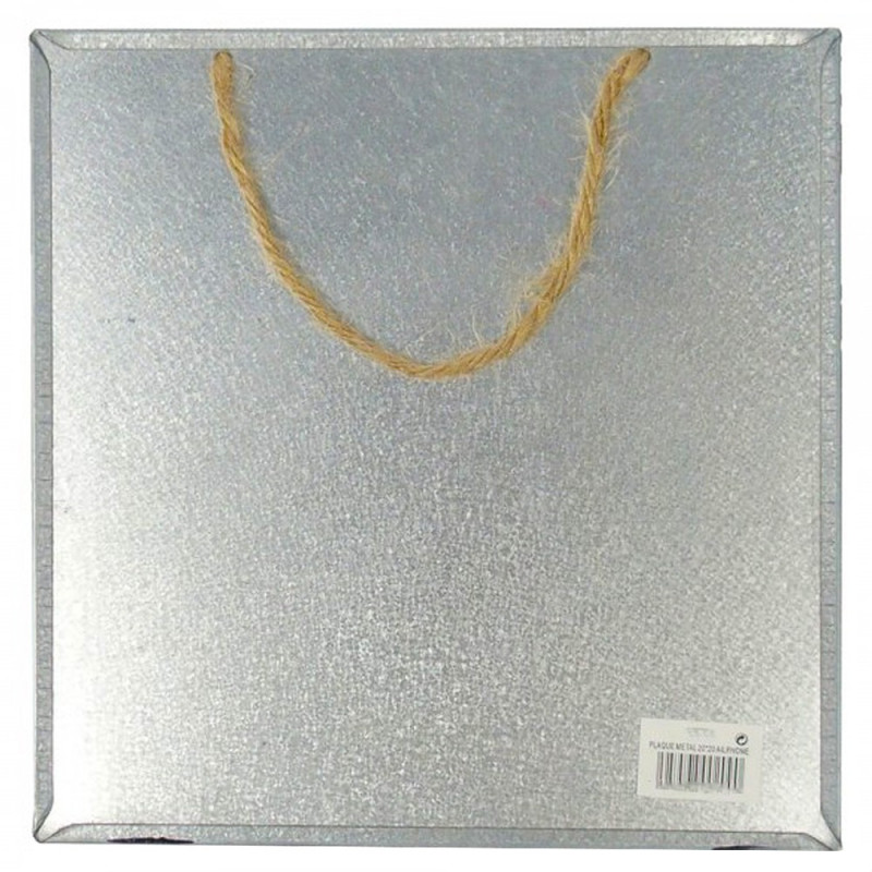 Plaque métal Belle-mère