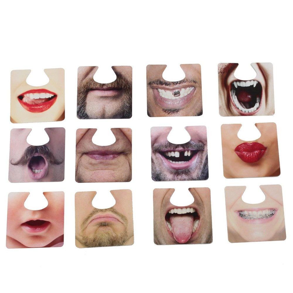 Dessous de verre bouches