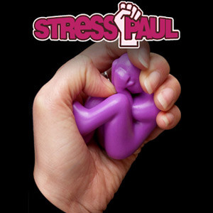 Stress Paul, le souffre-douleur antistress.