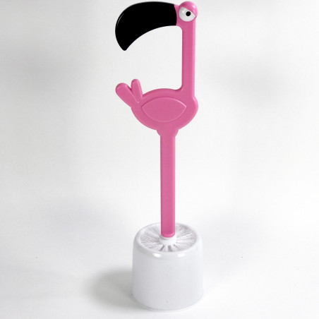 Brosse de toilettes Flamant rose