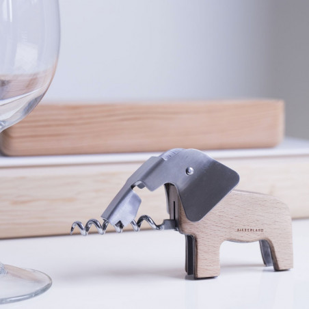 Eléphant tire-bouchon 2 en 1