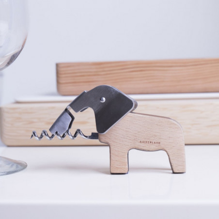 Eléphant tire-bouchon 2 en 1