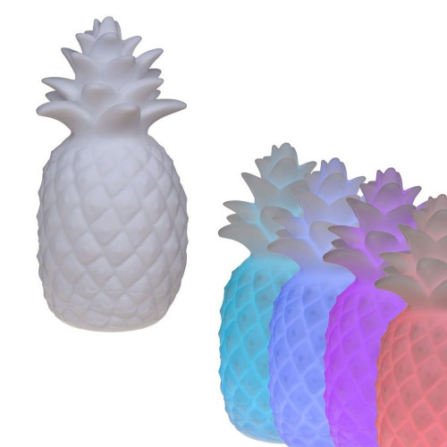 Lampe Ananas LED couleurs changeantes 18,5 cm