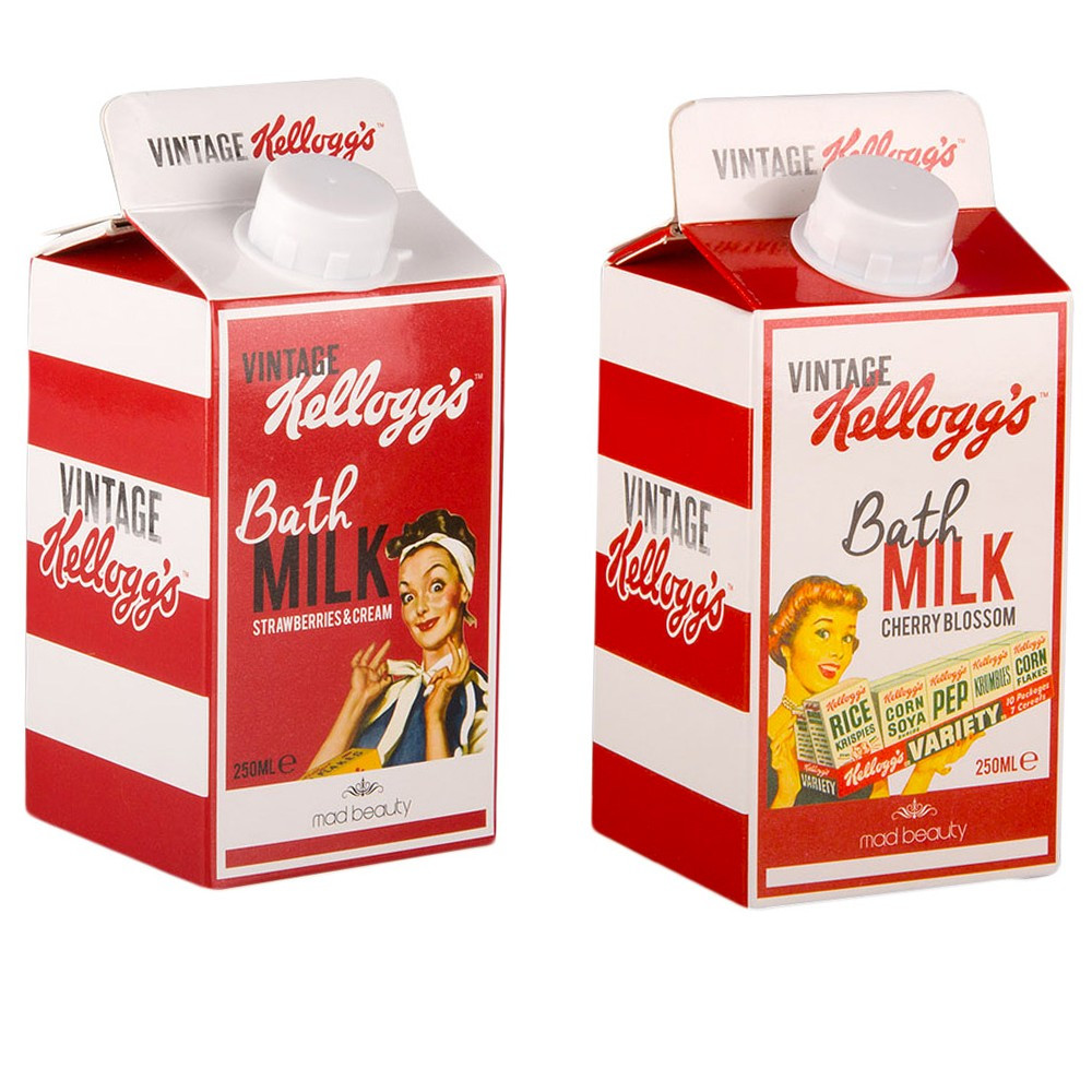 Coffret laits de bain Vintage Kellogg's