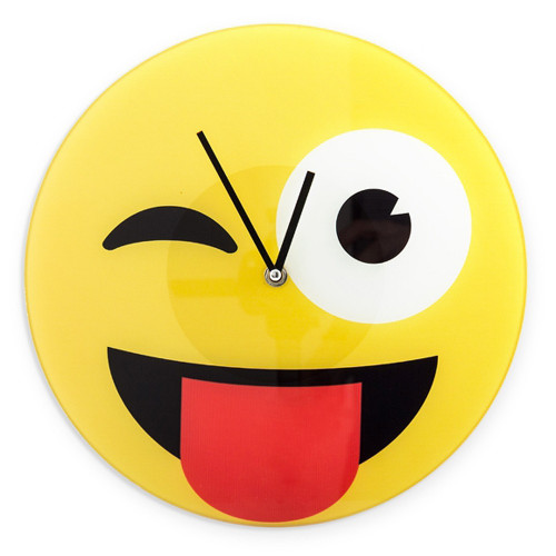 Horloge Emoji Espiègle