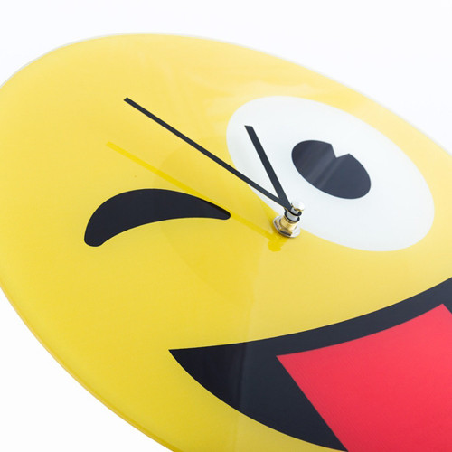 Horloge Emoji Espiègle
