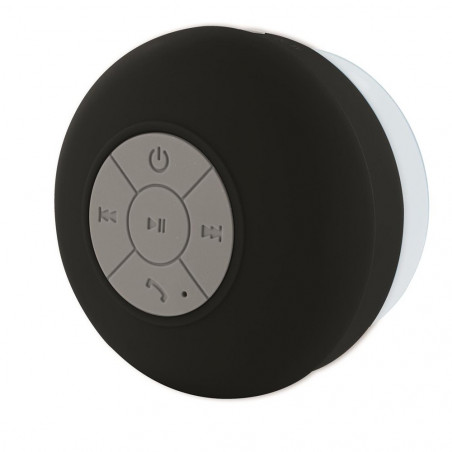 Enceinte de douche bluetooth Noire