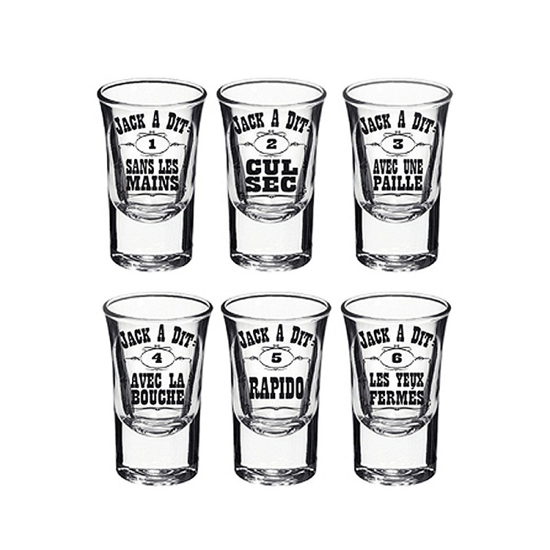 6 shooters Jack a dit... Buvez !