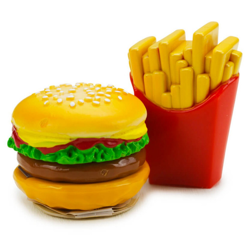 2 baumes à lèvres Burger Frites