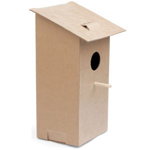 Photo Nichoir pliable en carton