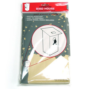 Nichoir pliable en carton