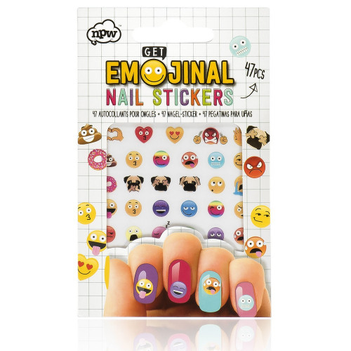 Nail art stickers pour ongles emoji