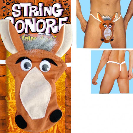 Déguisement pour zizi cheval sonore