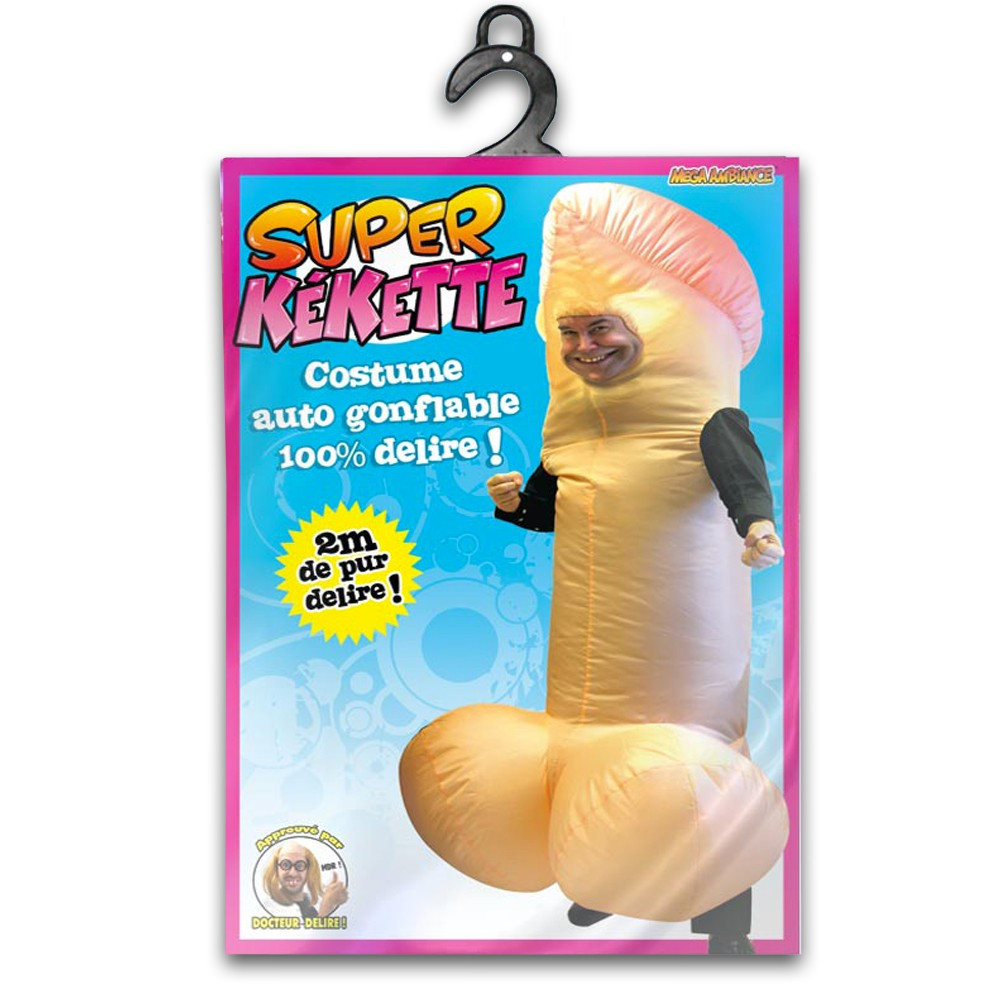 Costume gonflable zizi géant