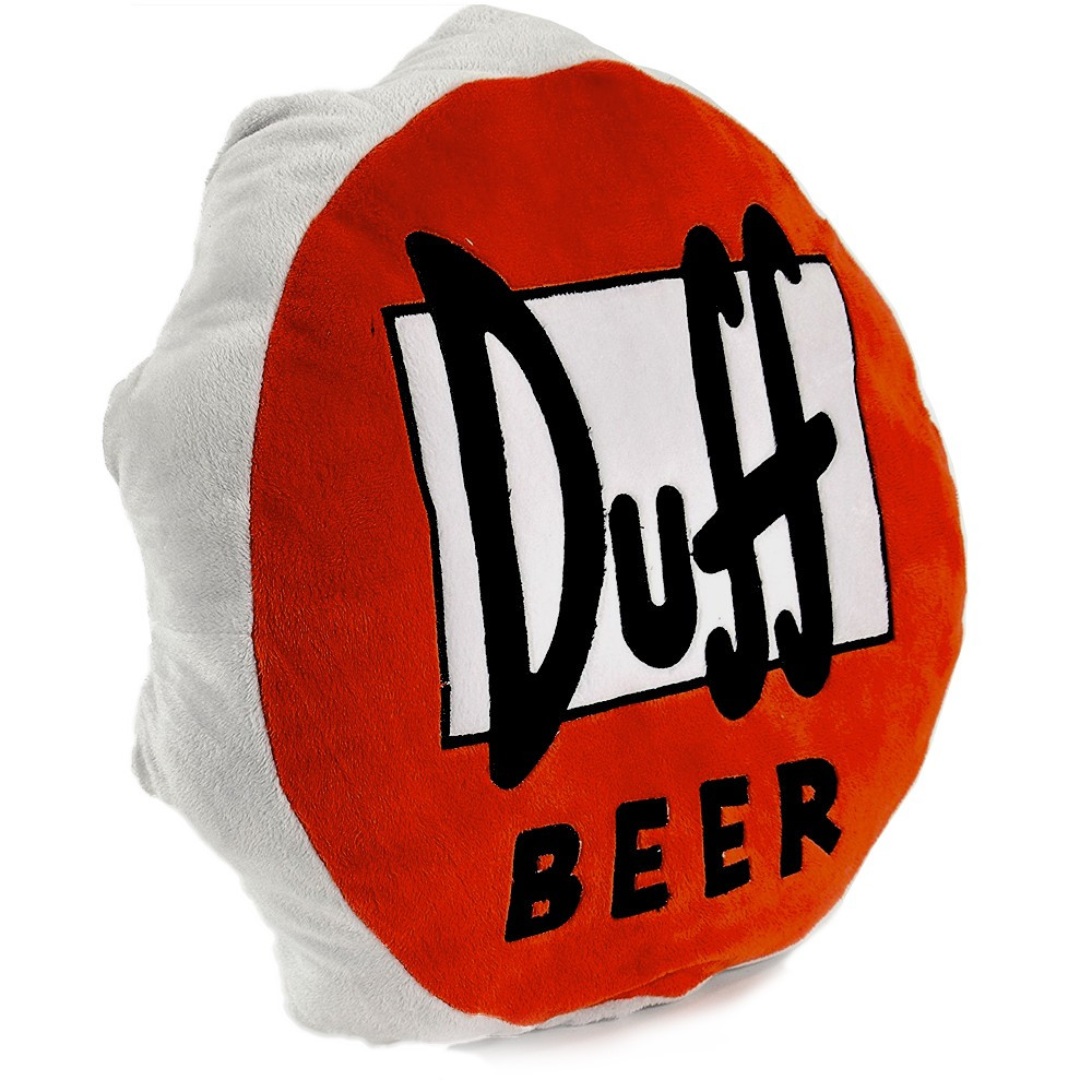 Coussin capsule Duff Beer Simpsons