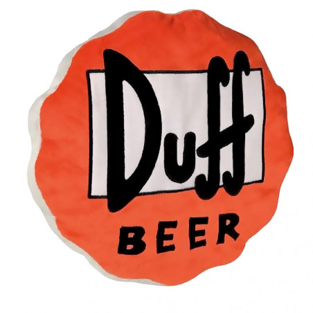 Coussin capsule Duff Beer Simpsons