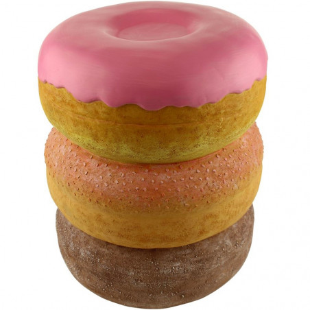 Pouf Donut en résine