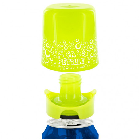 Bouchon canette 2 en 1