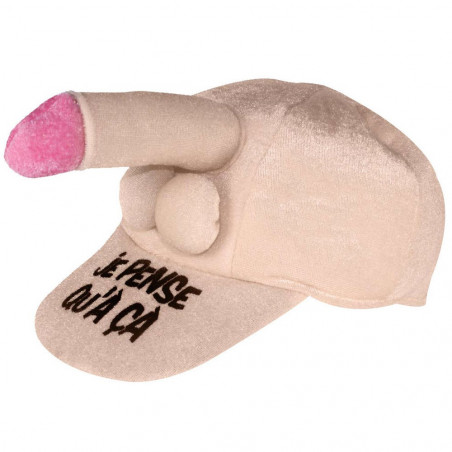 Casquette zizi Je pense qu'à ça